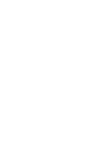 Hvidt logo for Dansk Psykoterapeutforening med emblem der der omkranser et fredfyldt ansigt